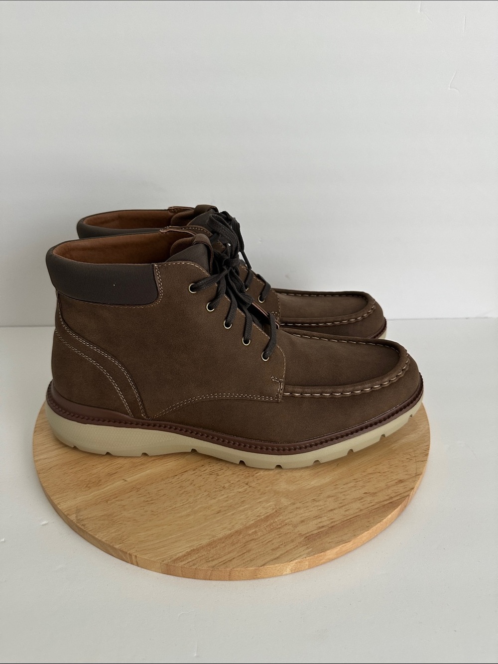 Dockers Mens Rowan Flat Heel Lace Up Boots